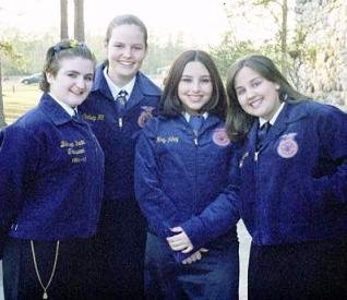 My first time in FFA "official dress", Ricebelt District Convention in February 2000